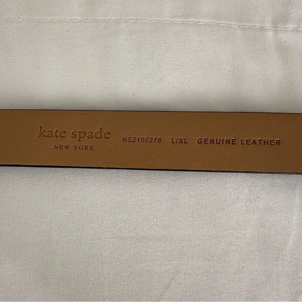 Kate Spade Leather Belt Bag Black Foldover Size S/M & L/XL • NEW WITH TAGS •